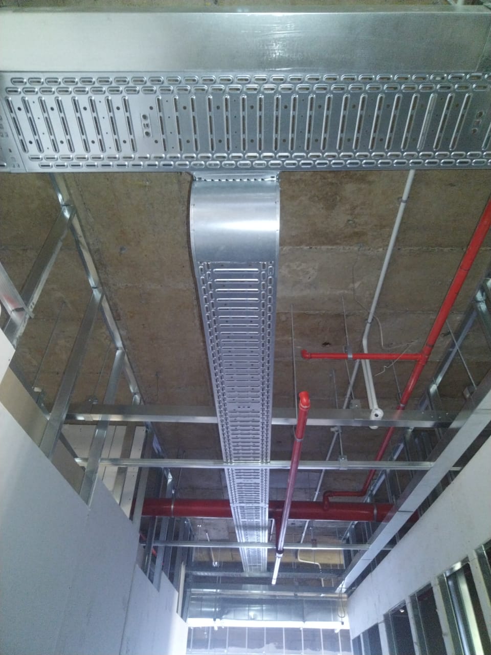 Cable Tray Ceiling Run